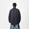 Pin-Line Vertical Stripe Casual Shirt