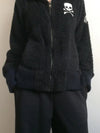 Lambswool Skull Cross Gothic Sweater