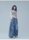 Aged Ink Hip-Hop Trousers