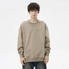 Sade Basic Sweatshirt, kombin görünüm — Navra Wear