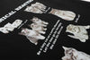 Kadın Y2K Kedi Baskılı Tişört, önden görünüm — Navra Wear