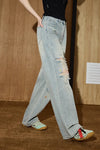 Durable Torn Urban Beat Boyfrind Denim