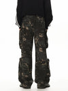 Tactical Multi-Pocket Camo Trousers