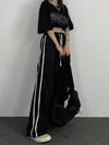 Stripe High-Rise Vintage Trousers
