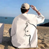 Minimalist Pawed Profile T-Shirt