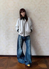 Classic 2000s Style Rinse Boyfriend Denim