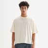 Washed-Out Drop-Shoulder Drop Shoulder Cotton T-Shirt