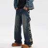 Heritage Faded Cutting Bell Leg Denim