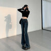 Slimming Classic High-Rise Bell Classic Denim