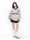 Varsity Stitch Hip Throwback Top