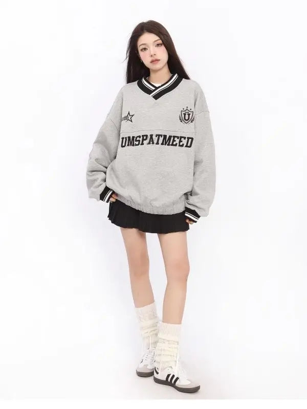 Varsity Stitch Hip Throwback Top alternatif görünüm