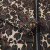 Wild Print Mosaic Denim Jacket