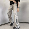 Elastic Straight Summer Trousers
