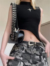 Digital-Age Starlight Shimmer Top