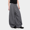 Refined Retro Slim Wide-Leg