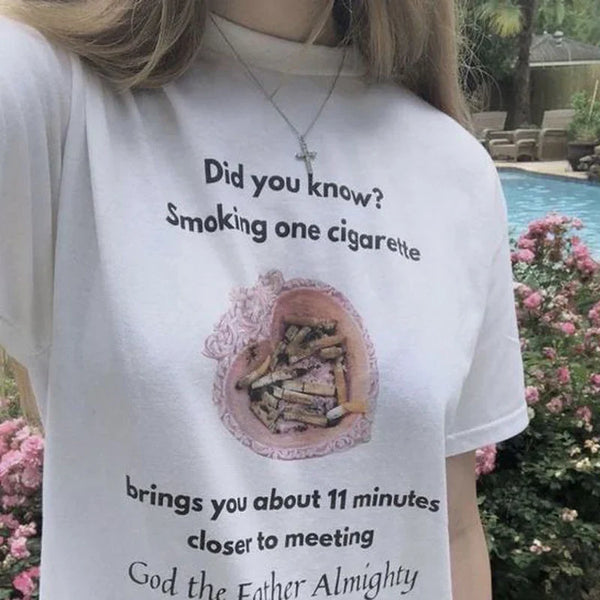 Awareness Anti-Smoking T-Shirt