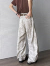 Yıkanmış Baggy Jean Pantolon, kombin görünüm — Navra Wear