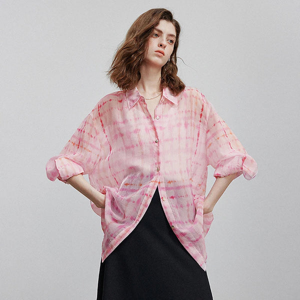 Breezy Short Sleeve Stylish Blouse