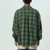 Plaid Lapel Cool Vintage Autumn Top