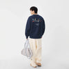 Harf Baskılı Sweatshirt, yakın çekim — Navra Wear