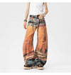 İspanyol Paça Jean Pantolon, stil görünüm — Navra Wear