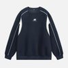 Nakışlı Oversize Sweatshirt, kombin görünüm — Navra Wear
