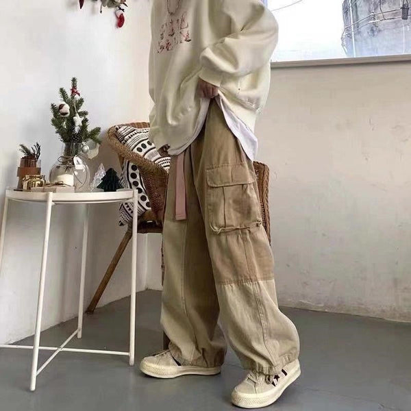 Vintage Relaxed Heritage Street Pants alternatif görünüm