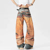 Original Pattern Relaxed Relaxed Bell Leg Denim