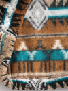 Tribal Print Polar Fleece Top