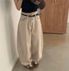 Kadın Vintage Yıkanmış Yüksek Bel Baggy Jean Pantolon, stil görünüm — Navra Wear