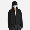 Double End Zip Solid Hood