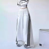 Y2K Çizgili Beli Lastikli Jogger, yan görünüm — Navra Wear