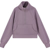 Fermuarlı Polar Sweatshirt, stil görünüm — Navra Wear