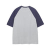 Cute Drop-Shoulder Plush Fragment Print T-Shirt