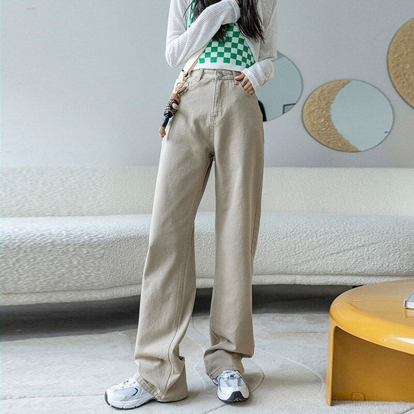 High-Rise Relaxed Classic Denim alternatif görünüm