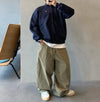 Vintage Nakışlı Sweatshirt, yakın çekim — Navra Wear