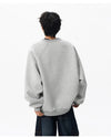 Sade Bisiklet Yaka Sweatshirt, kombin görünüm — Navra Wear