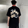 Y2K Basic Tişört, yakın çekim — Navra Wear