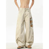 Heritage Rinse White High-Rise Wide Denim