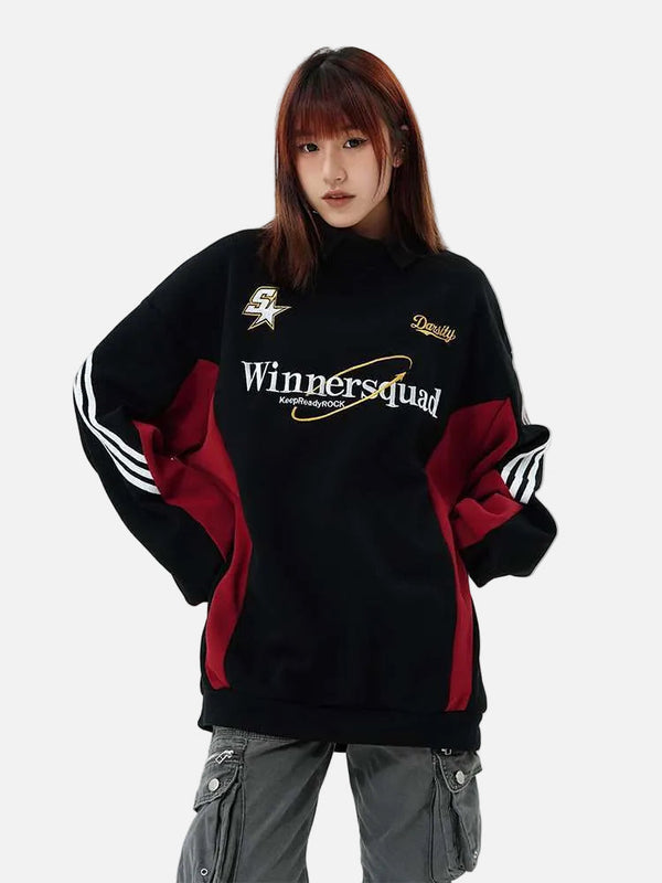 Faded Era Embroidery Sweatshirt