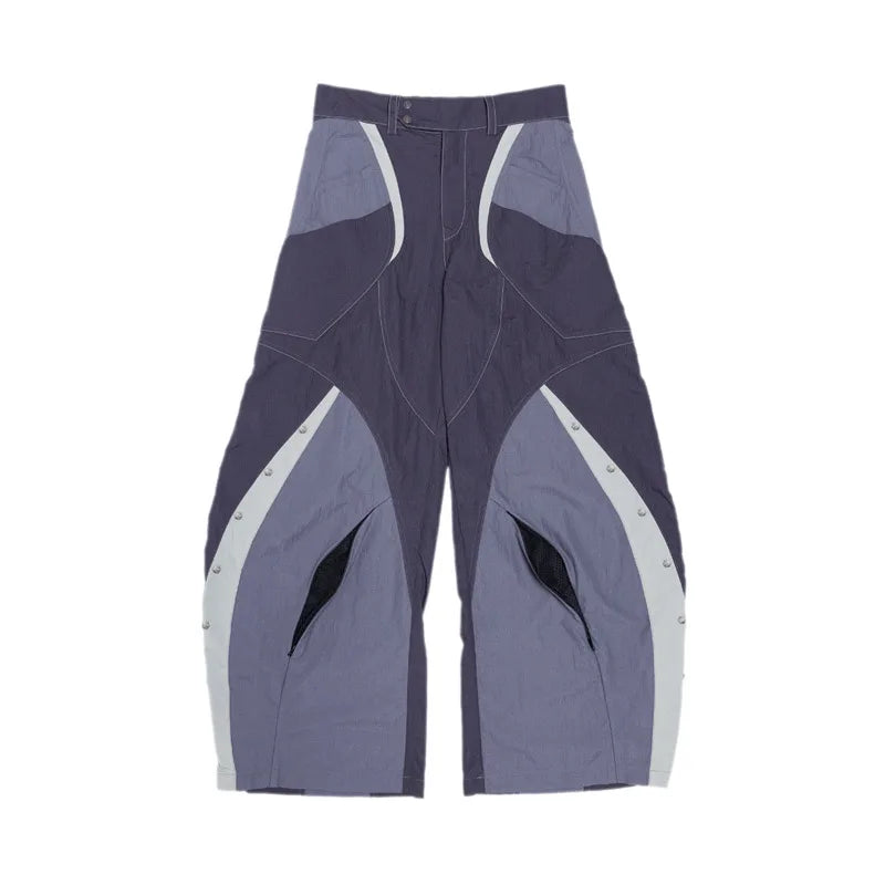 Breathable Lightweight Spliced Street Pants