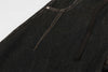 Gothing Dark Wash Mosaic Bell Leg Denim