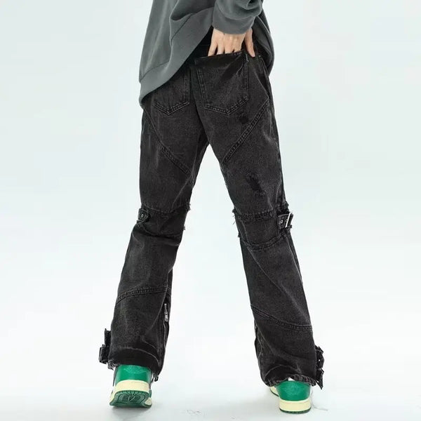 Work & Play Relaxed Stacked Rebel Denim alternatif görünüm