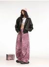 Leopar Desenli Pantolon, kombin görünüm — Navra Wear