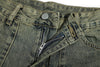 İspanyol Paça Mozaik Desenli Jean Pantolon, detay görünüm — Navra Wear