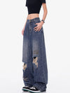 Women Sleek Heritage Urban Beat Torn Denim