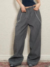 Elevated Color Loose Wide-Leg