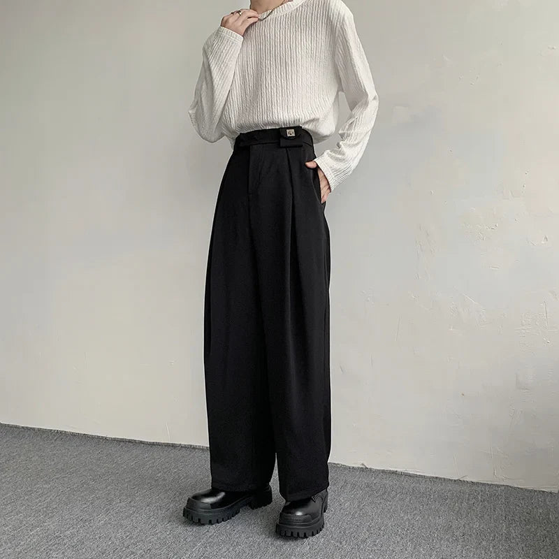 Formal Black Wide-Leg