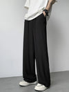 Wide Leg Çizgili Pantolon, kombin görünüm — Navra Wear