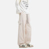 Heavy-Duty 2000s Stretch Waist Casual Pants